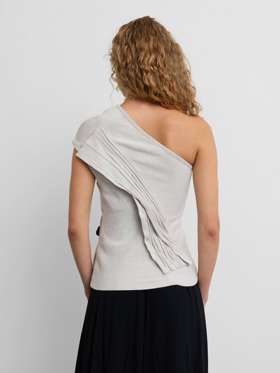 Asymmetrical Knitted Top 