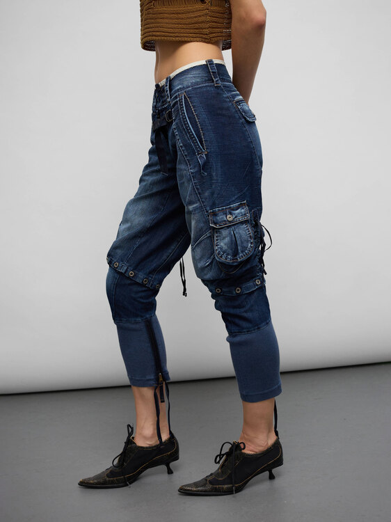 Girbaud Denim Cargo Capris 