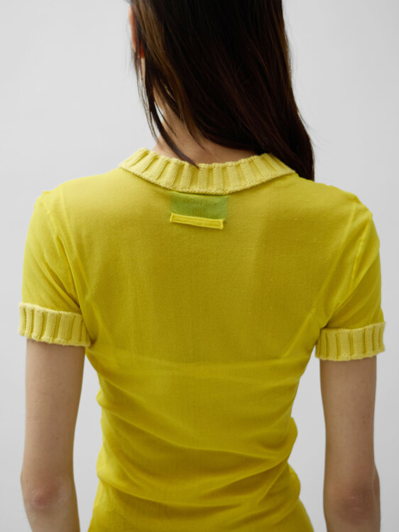 Gaultier Mesh Top 