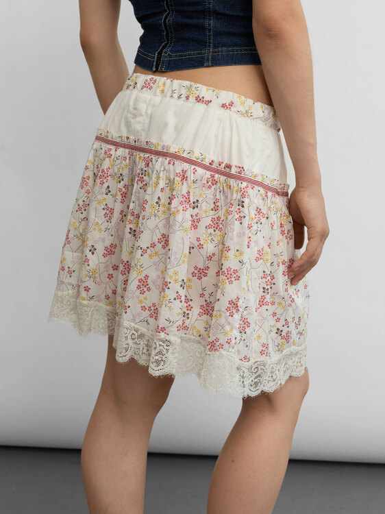 Dolce & Gabbana Floral Print Skirt 