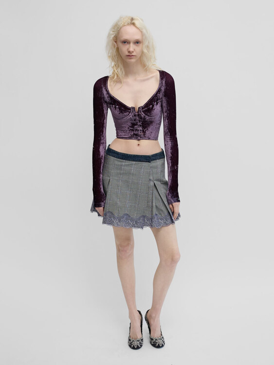 Dolce & Gabbana Deconstructed Skirt 