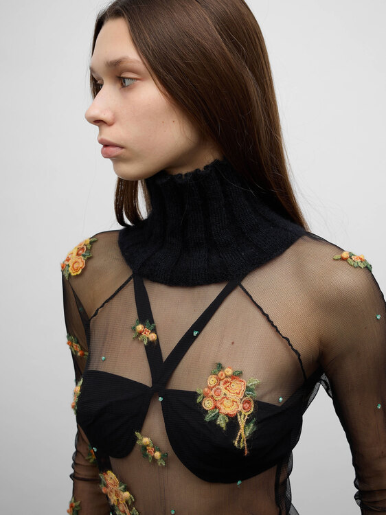 AA Milano Embroidered Top 