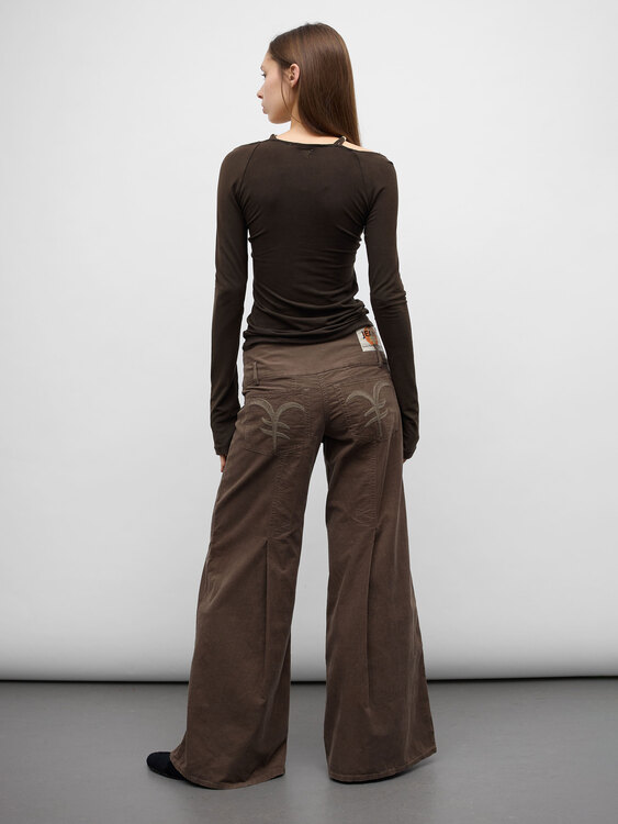 Michiko Koshino Corduroy Trousers 