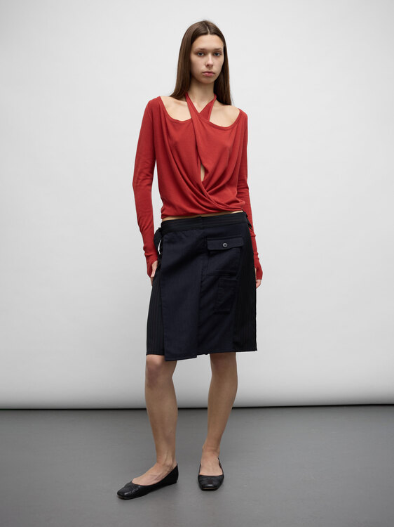 Michiko Koshino Midi Skirt 