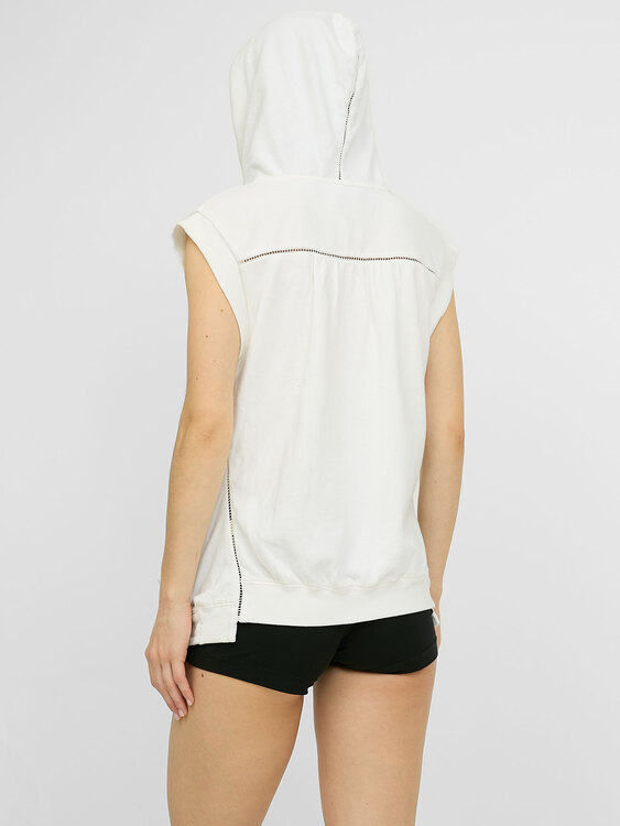 Michiko Koshino Hooded Vest 
