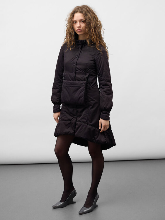 Cop Copine Black Parka Jacket 