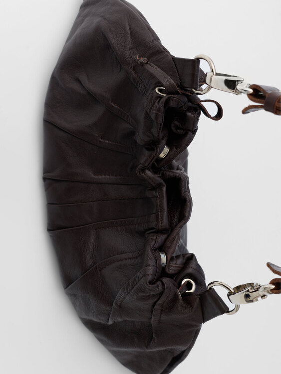 Brown Leather Handbag 