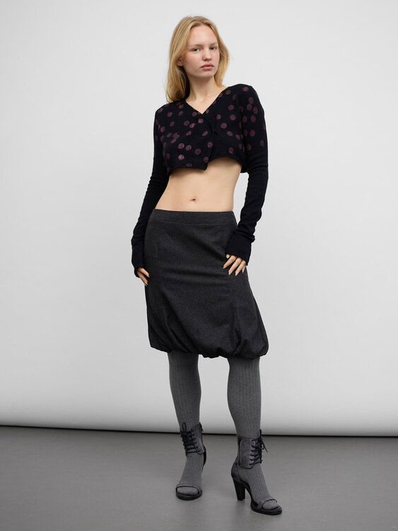 Dolce & Gabbana Bubble Midi Skirt 