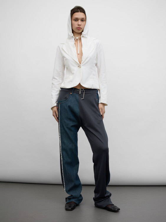 Michiko Koshino Deconstructed Jogger Jeans 