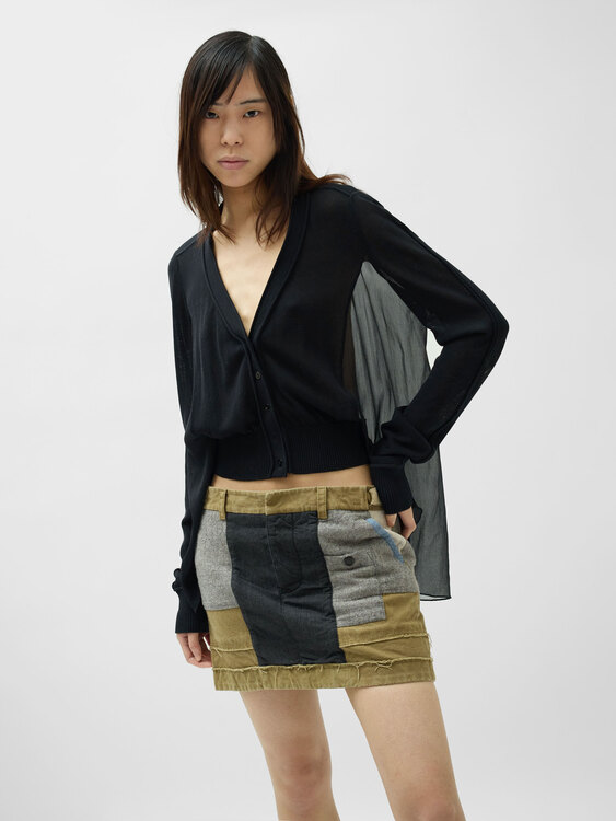 Plein Sud Deconstructed Cardigan 