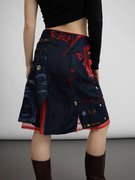 E-Play Denim Skirt 