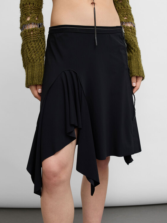 Girbaud Asymmetrical Skirt 