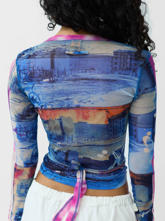 Gaultier Mesh Cardigan 