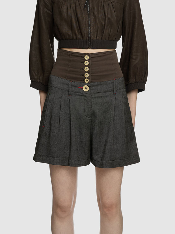 Cop Copine Corset Shorts 
