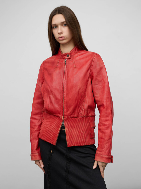 Iceberg Leather Jacket 
