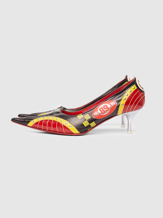 Multicolour Racing Heels 