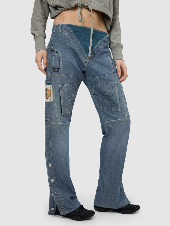 Michiko Koshino Deconstructed Jeans 