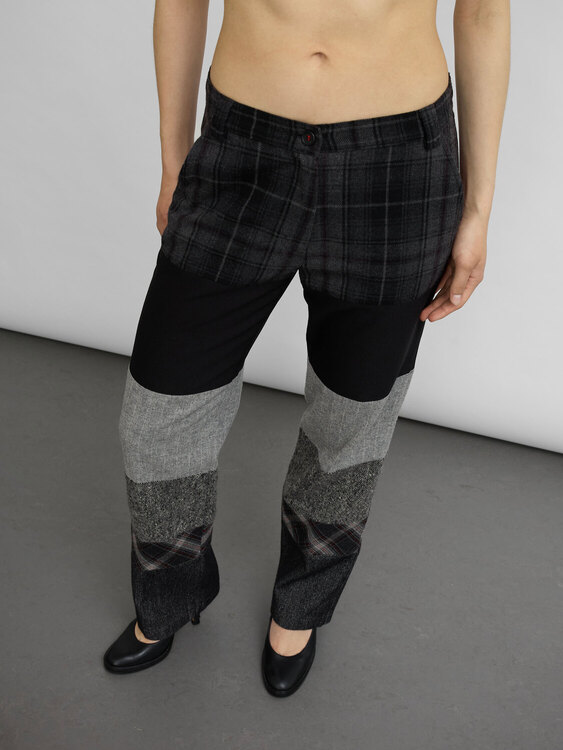 Miss Sixty Patchwork Trousers 