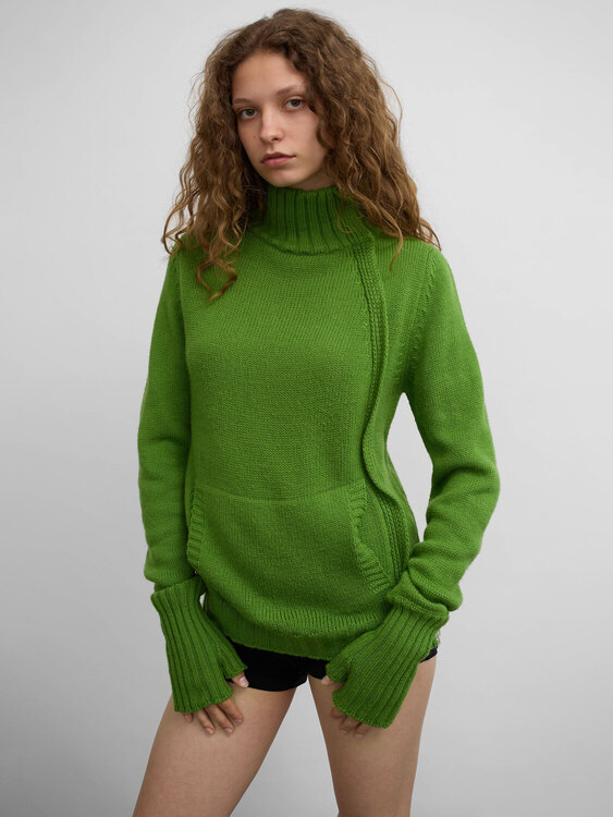 Killah Knitted Zip Jumper 