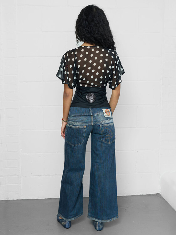 Fornarina Polka Dot Top 