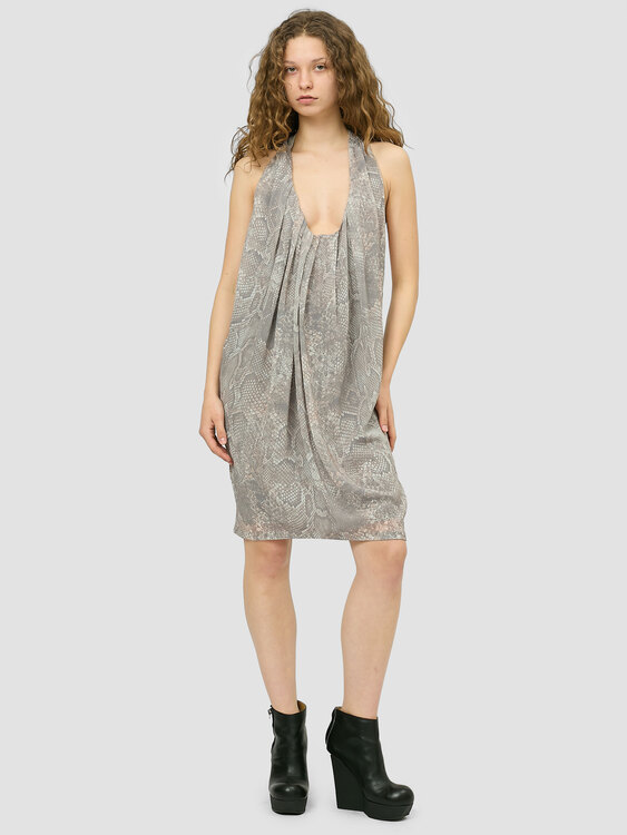 Acne Snakeskin Dress 