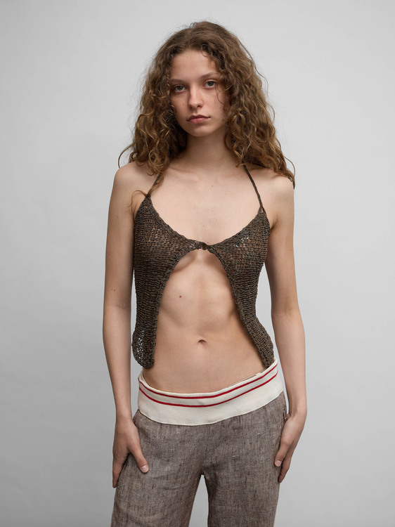 Sarah Pacini Knitted Top 