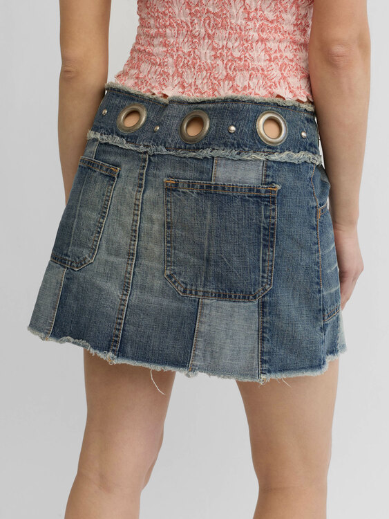 Nolita Denim Mini Skirt 
