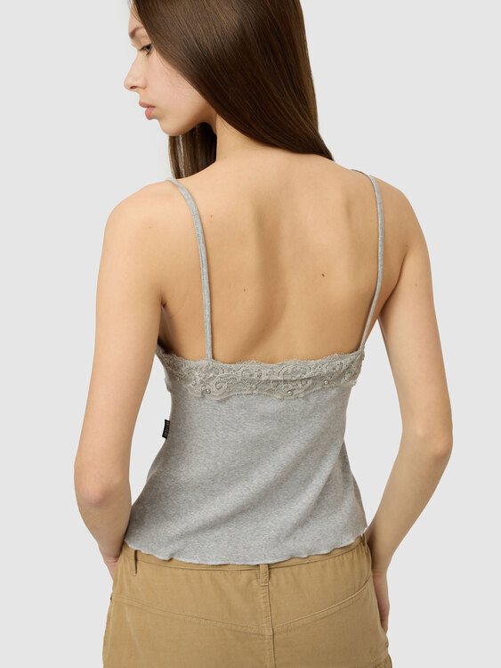 Anti-Flirt Cotton Bustier 