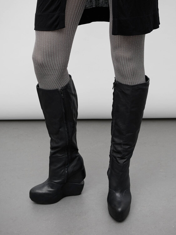 All Saints Leather Boots 