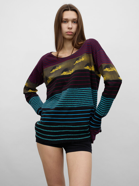 Prada Striped Jersey 