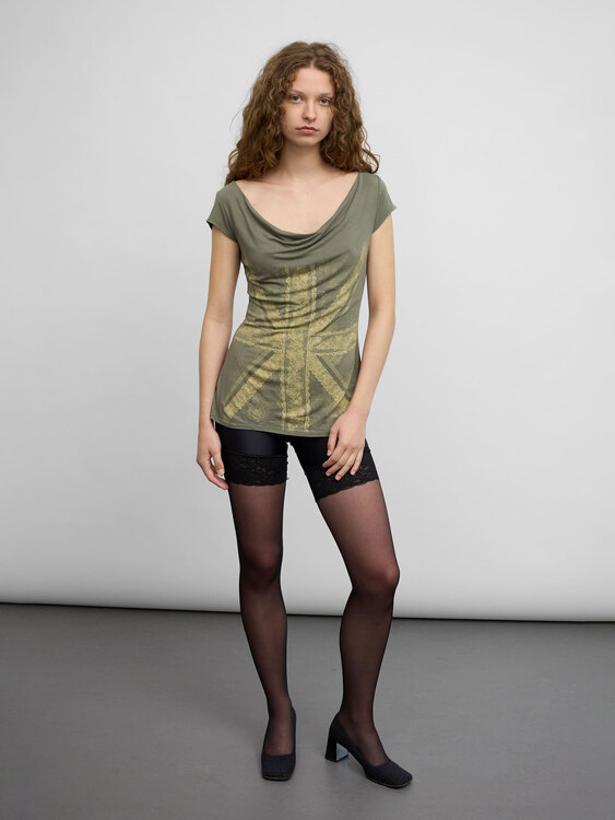 Punkyfish Cap Sleeve Top 