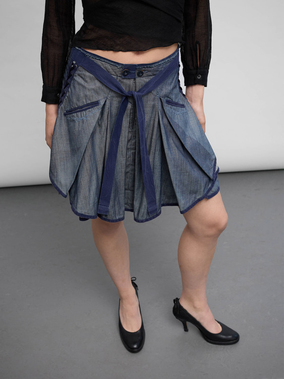Girbaud Pleated Skirt 