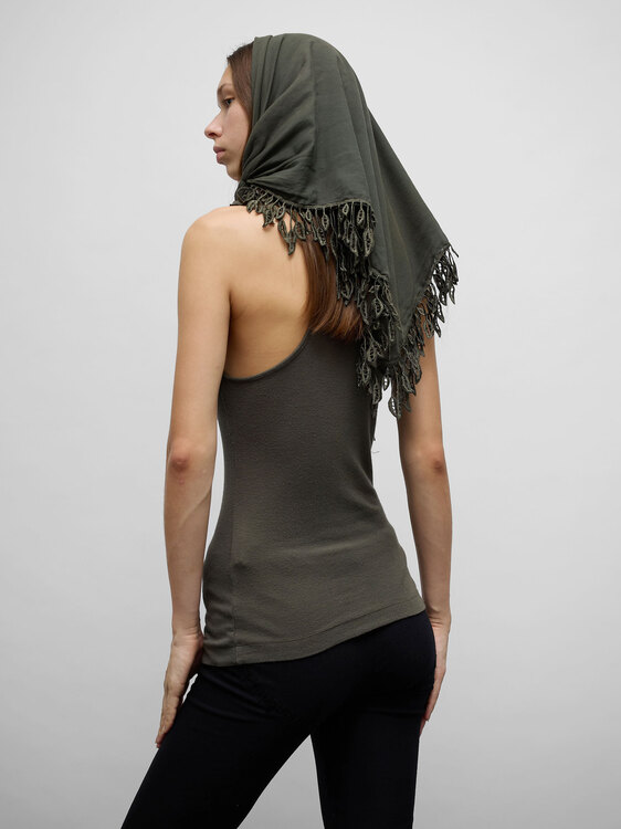Miss Sixty Scarf Hood Top 