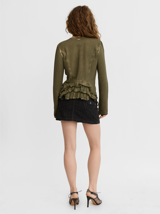 Fornarina Khaki Cardigan 