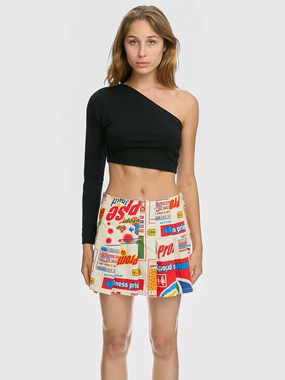 Killah Pleated Mini Skirt 