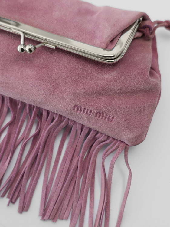 Miu Miu Suede Mini Bag 