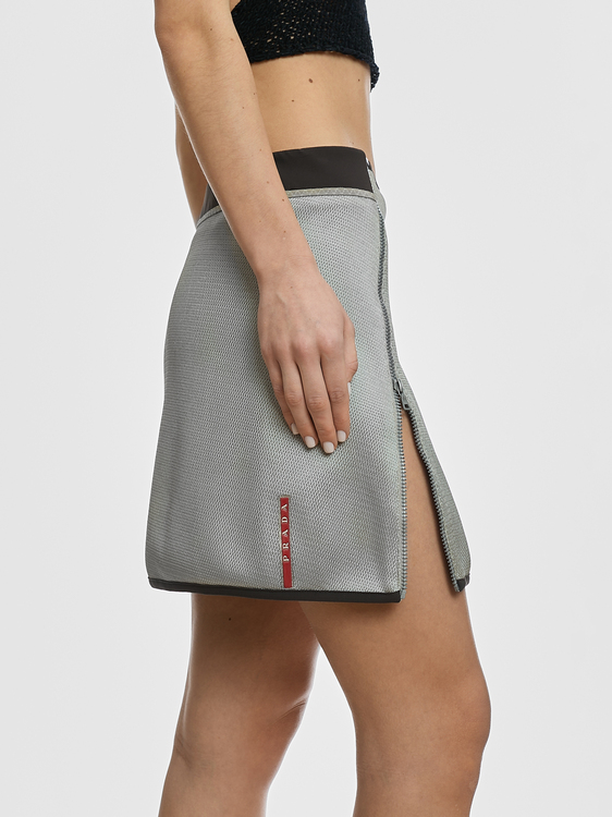 Prada Nylon Mini Skirt 