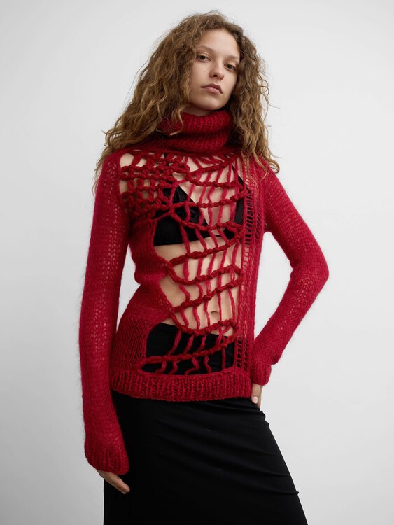 Gazebo Open Knit Jumper 