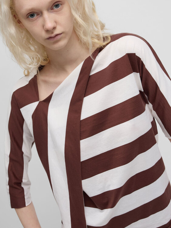 Ann-Sofie Back Striped T-Shirt 