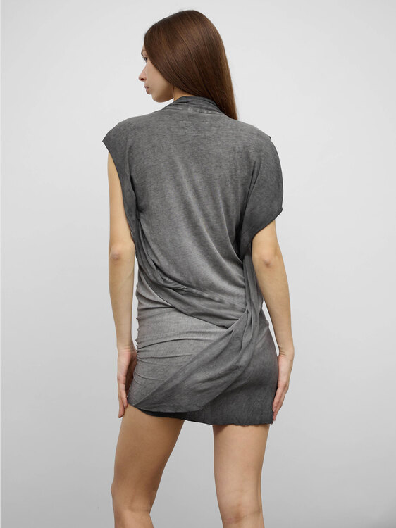 All Saints Acid Wash Mini Dress 