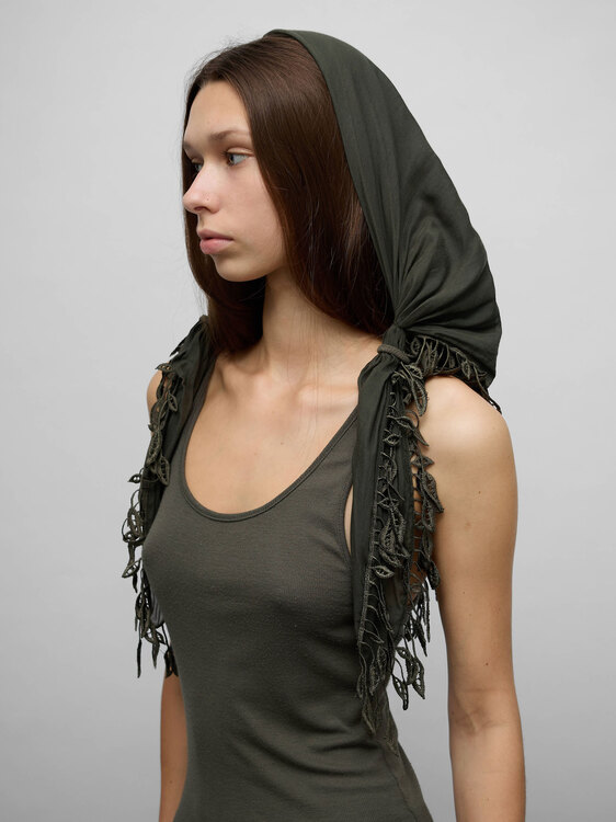 Miss Sixty Scarf Hood Top 