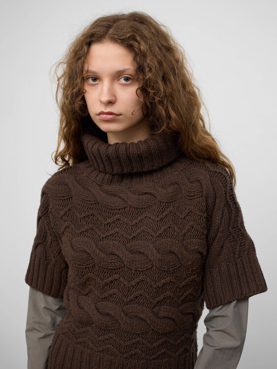 Cop Copine Knit Pullover Shirt 