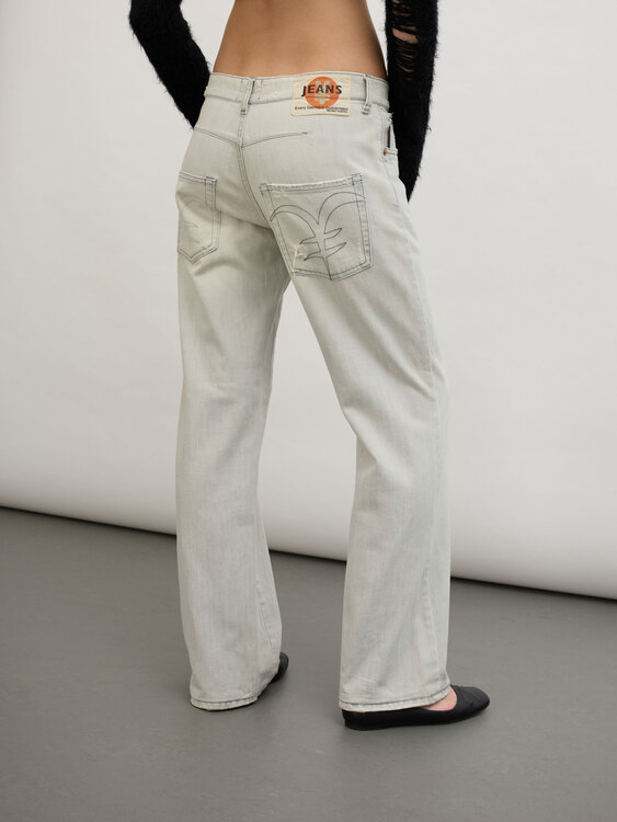 Michiko Koshino Distressed Jeans 