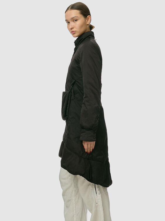 Cop Copine Black Parka Jacket 