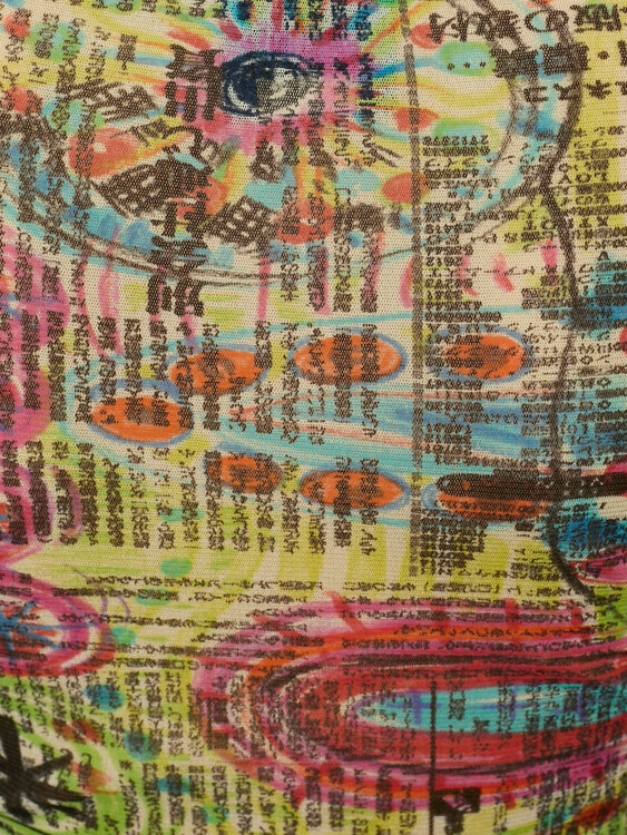 Kenzo Jeans Mesh Top 