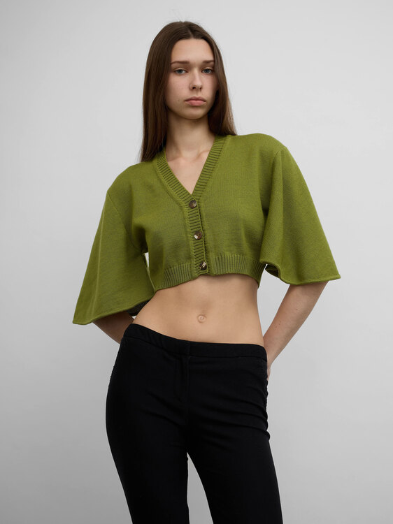 Aquagirl Cropped Cardigan 