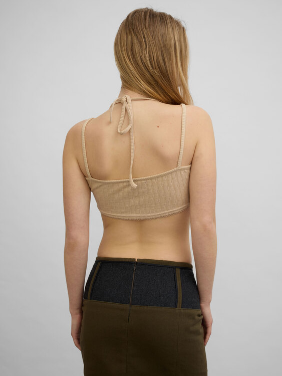 Stefanel Pointelle Top 