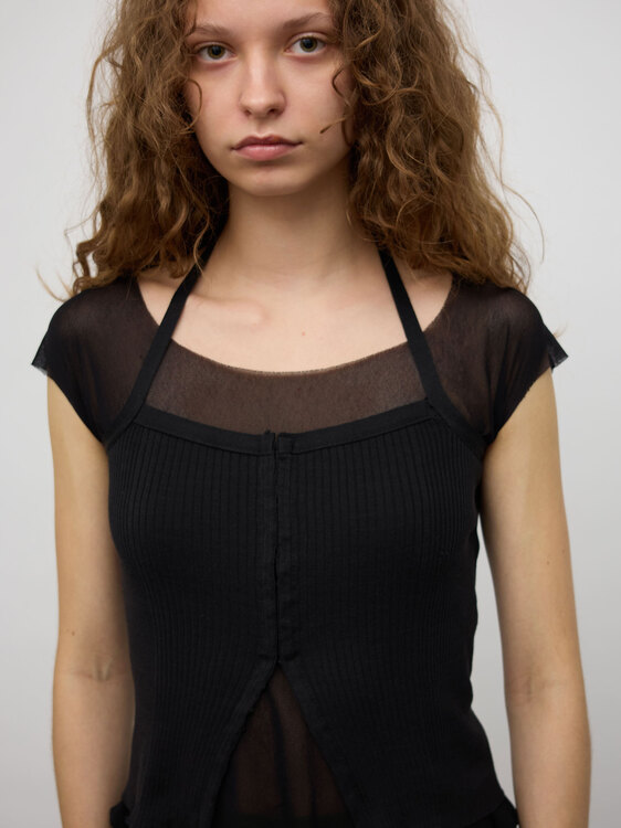 Gazebo Integrated Bustier Top 