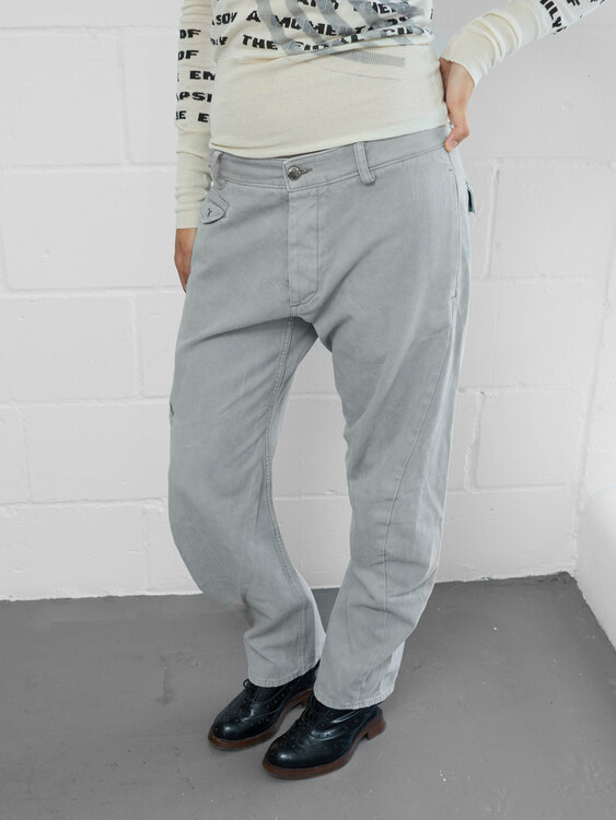 Michiko Koshino Barrel Leg Jeans 