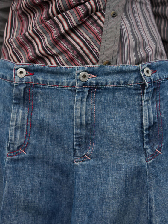 Michiko Koshino Deconstructed Skirt 